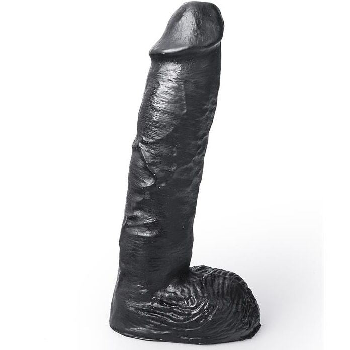 Gode Réaliste Mickey Noir 24cm - Hung System