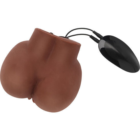 Masturbateur Hot Honey Rider avec Vibrateur Marron - ACT