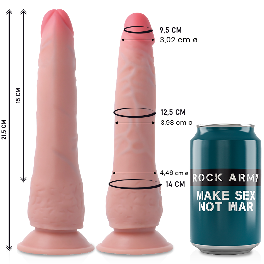 Rockarmy - crusader double densité 21.5 cm -o- 4.46 cm - ROCK ARMY