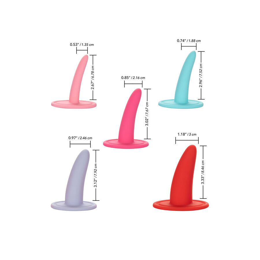 Kit Dilatateurs Vaginaux She-ology 5 Pièces - CalExotics