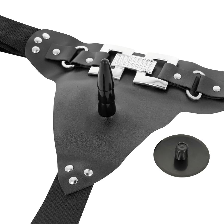 Harness Attraction – Gode ceinture Emmett avec vibromasseur – 16,5 cm