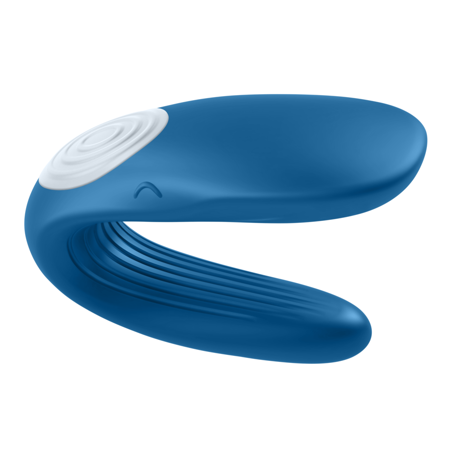 Vibromasseur Couple Double Whale Bleu - Satisfyer
