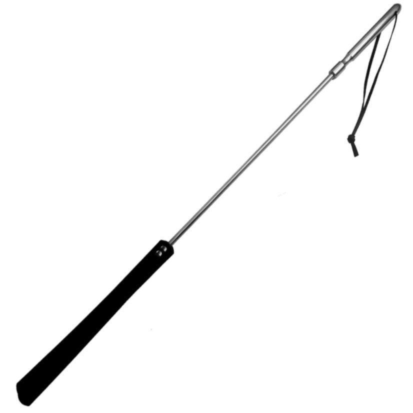 Metal Hard - Fouet BDSM en Acier Inoxydable - 70 cm