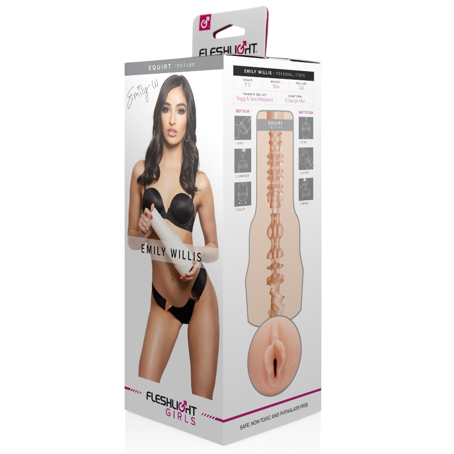 Masturbateur Vagin Actrice Emily Willis - Fleshlight Girls