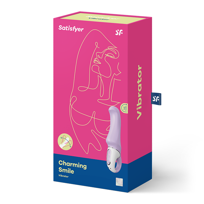 Vibromasseur Flexible Charming Smile Violet - Satisfyer