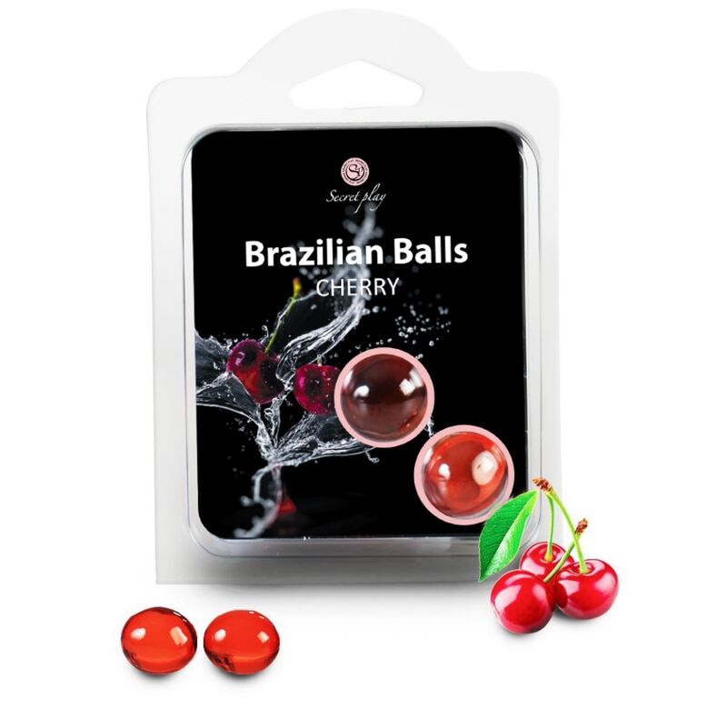 Secret Play - Boules de Massage Cerise Brazilian Balls x2