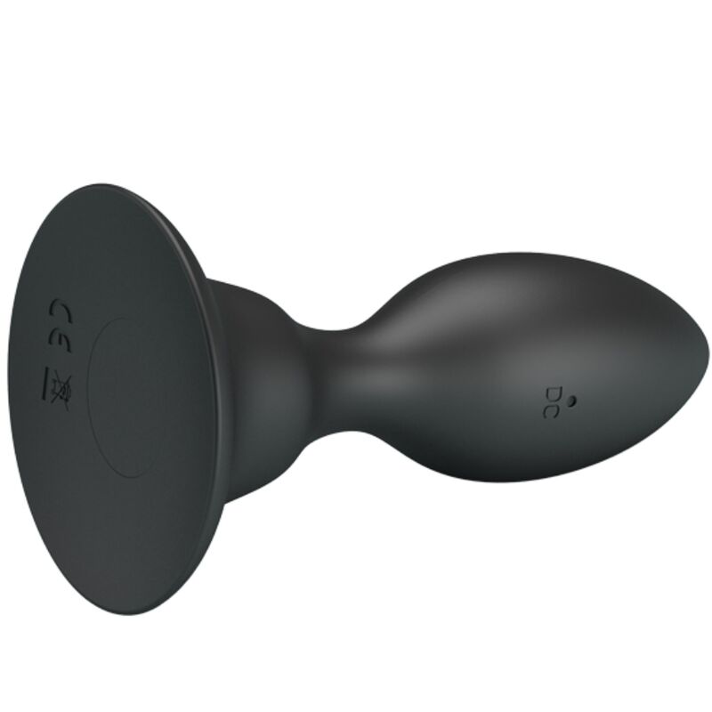 Mr Play - Plug Anal Vibrant avec Télécommande - Noir