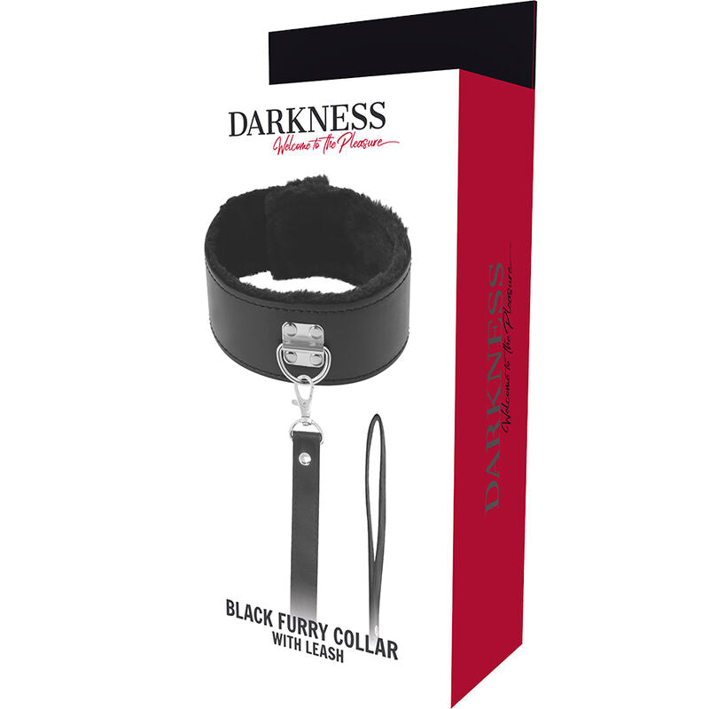 Collier BDSM avec chaîne en titane noir Darkness - Darkness - Darkness