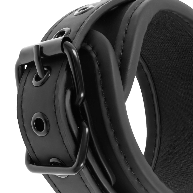 Fetish Submissive – Set de bondage avec menottes poignets et fixation pour jambes