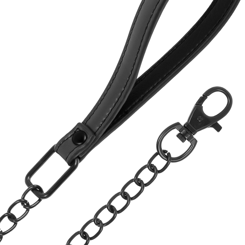 Collier BDSM Fetish Submissive Chaîne Néoprène - Fetish - FETISH SUBMISSIVE BONDAGE