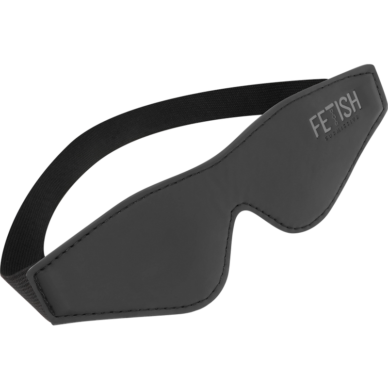 Fetish Submissive - Masque intégral BDSM en Cuir Vegan - Noir