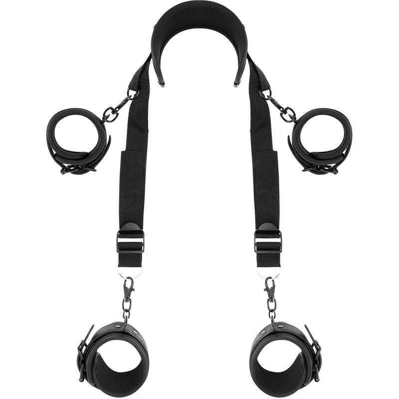 Fetish Submissive - Set Bondage avec Menottes Poignets & Chevilles