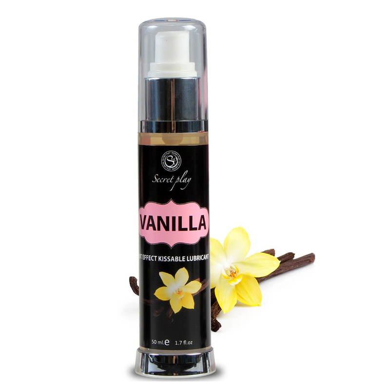 Secret Play - Lubrifiant Chauffant 2 en 1 Arôme Vanille - 50 ml