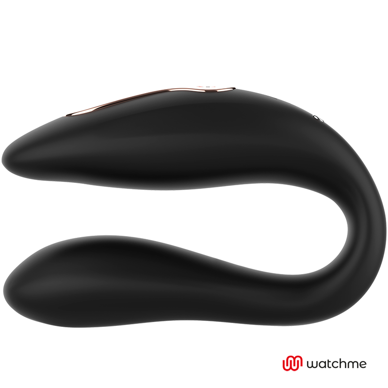 Watch Me - Vibromasseur pour couple avec télécommande Anne's Desire - Noir