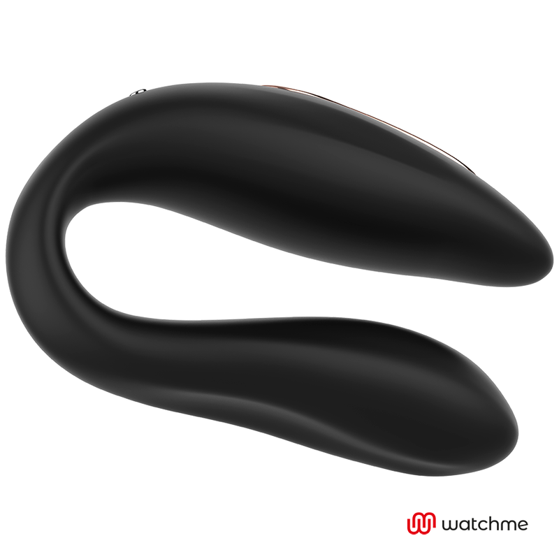 Watch Me - Vibromasseur pour couple avec télécommande Anne's Desire - Noir