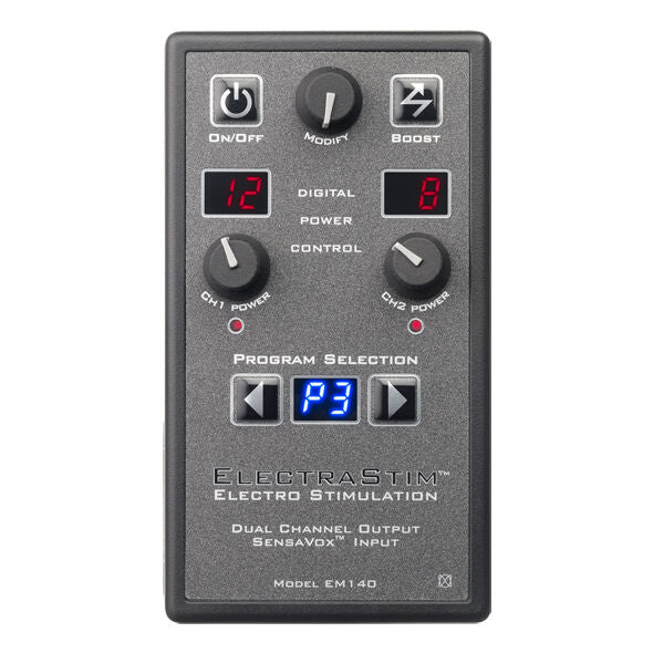 Stimulateur Électro SensaVox EM140 Bi-Canal - ElectraStim