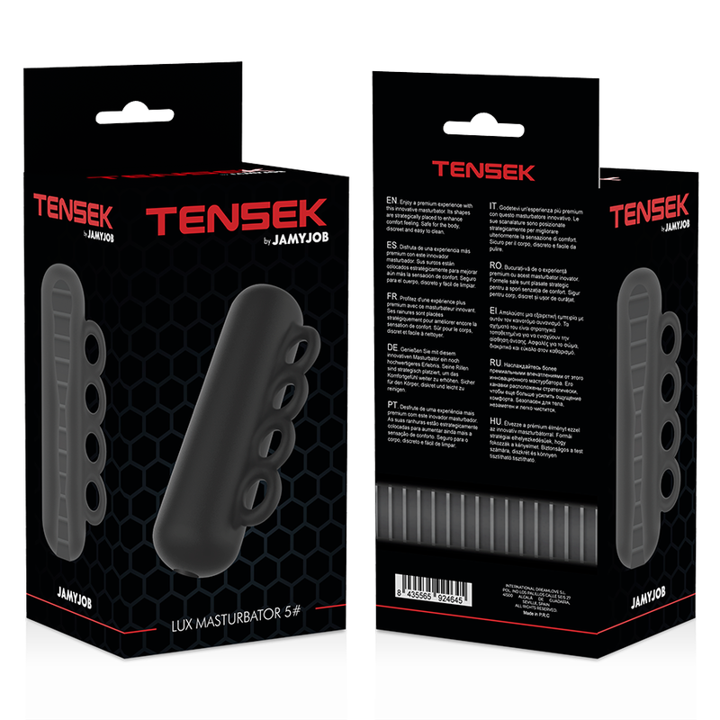 Masturbateur Extreme Tensek 5 Noir - Jamyjob