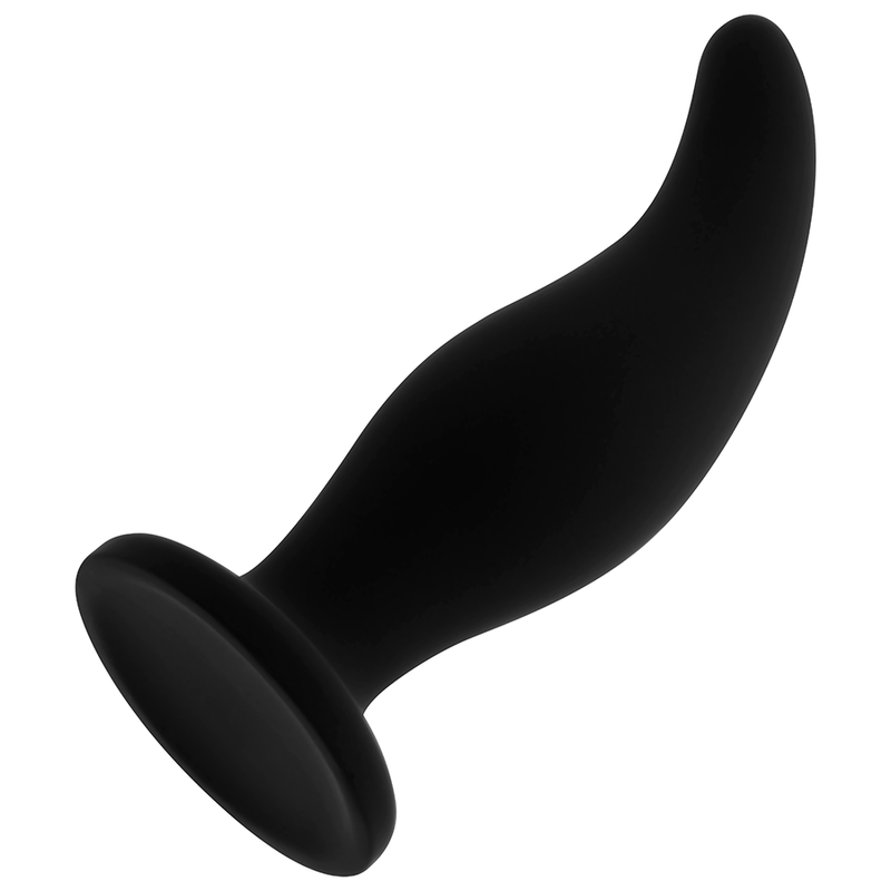 Ohmama - Plug Anal en Silicone Courbé pour Point P - 12 cm