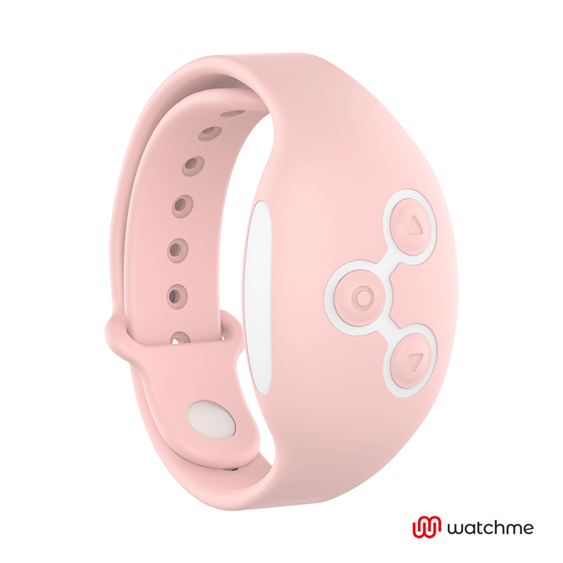 Wearwatch – Oeuf vibrant avec bracelet télécommandé – Bleu/Rose