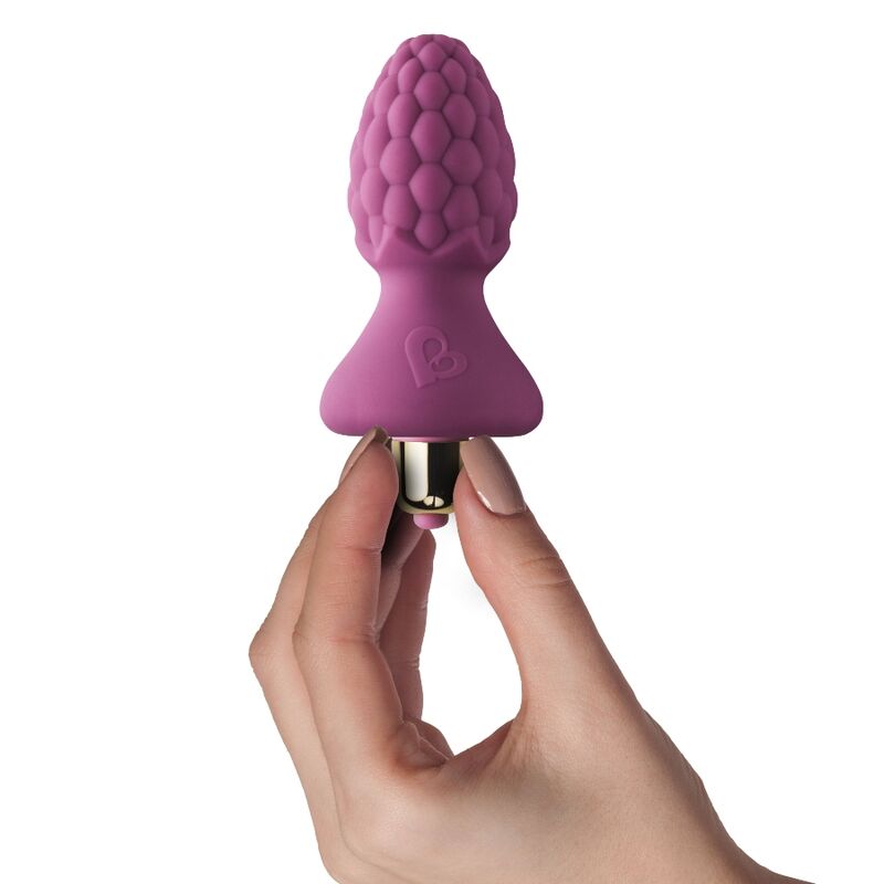 Rocks-Off - Plug Anal Vibrant en forme de Framboise