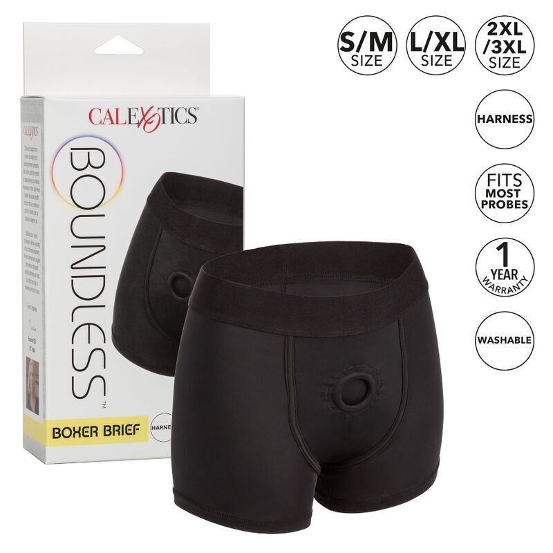 Harnais Intime Boundless Boxer Brief S/M - CalExotics