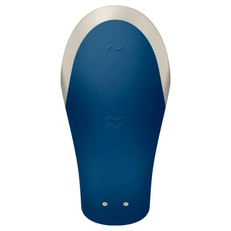 Vibromasseur Couple Double Love Connecté Bleu - Satisfyer