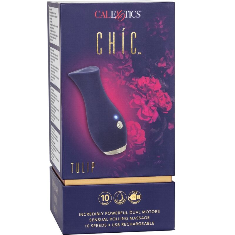 Masseur Corporel Chic Tulipe Bleu - CalExotics