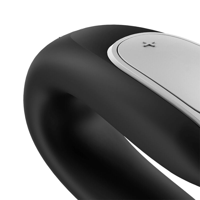 Vibromasseur Connecté Couple Double Fun Noir - Satisfyer