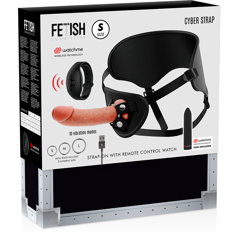 Connected Harness Fetish Submissive Cyber Strap - Cyberstrap