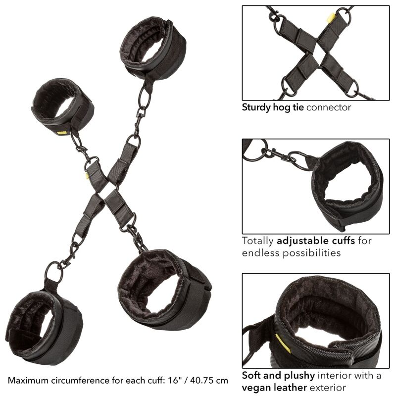 Kit Bondage Hogtie Boundless X Noir - Calexotics