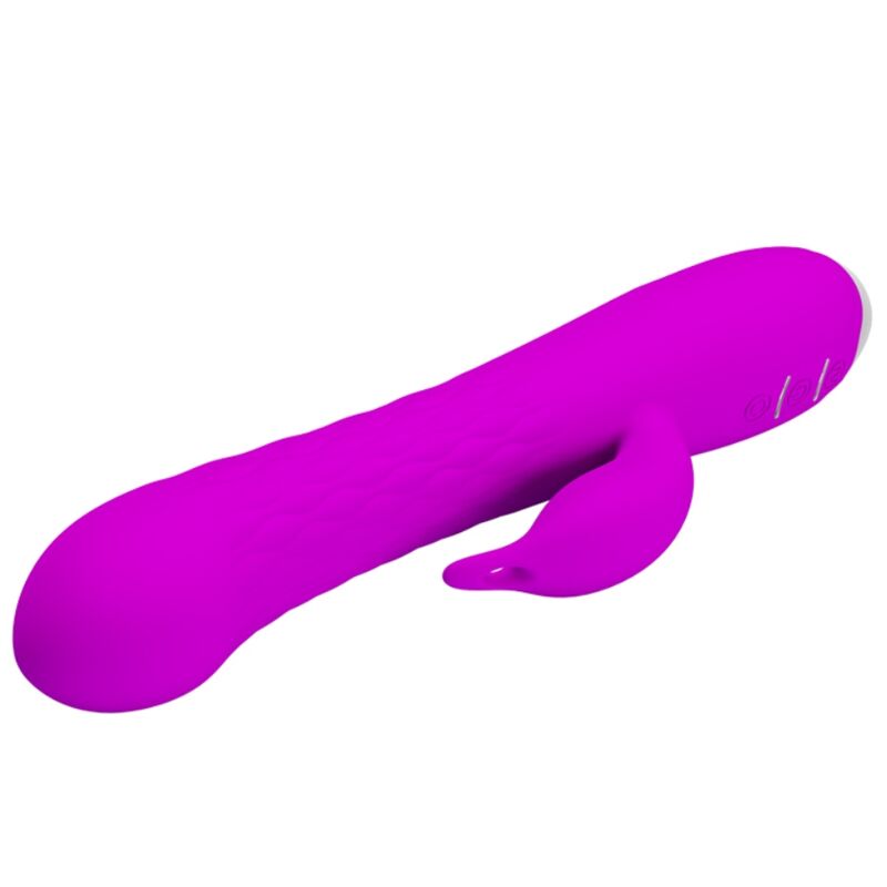 Vibromasseur Rabbit Molly Rotatif Violet - Pretty Love
