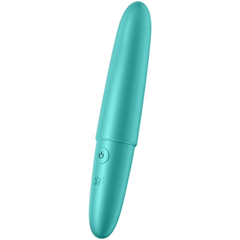 Vibromasseur Mini Ultra Power Bullet 6 Turquoise - Satisfyer