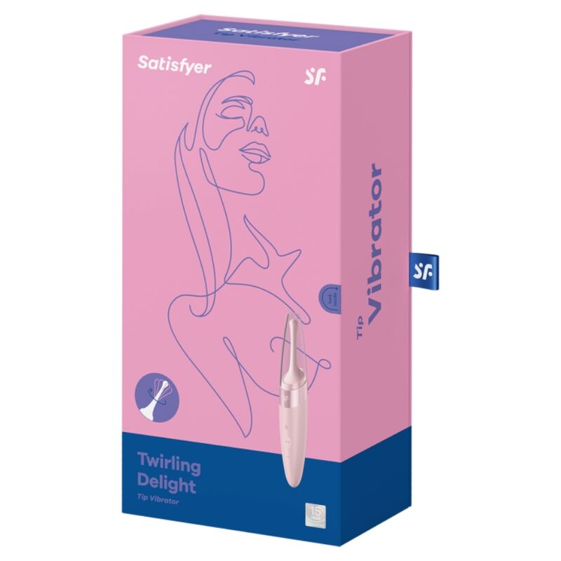 Stimulateur Clitoris Twirling Delight Rose - Satisfyer