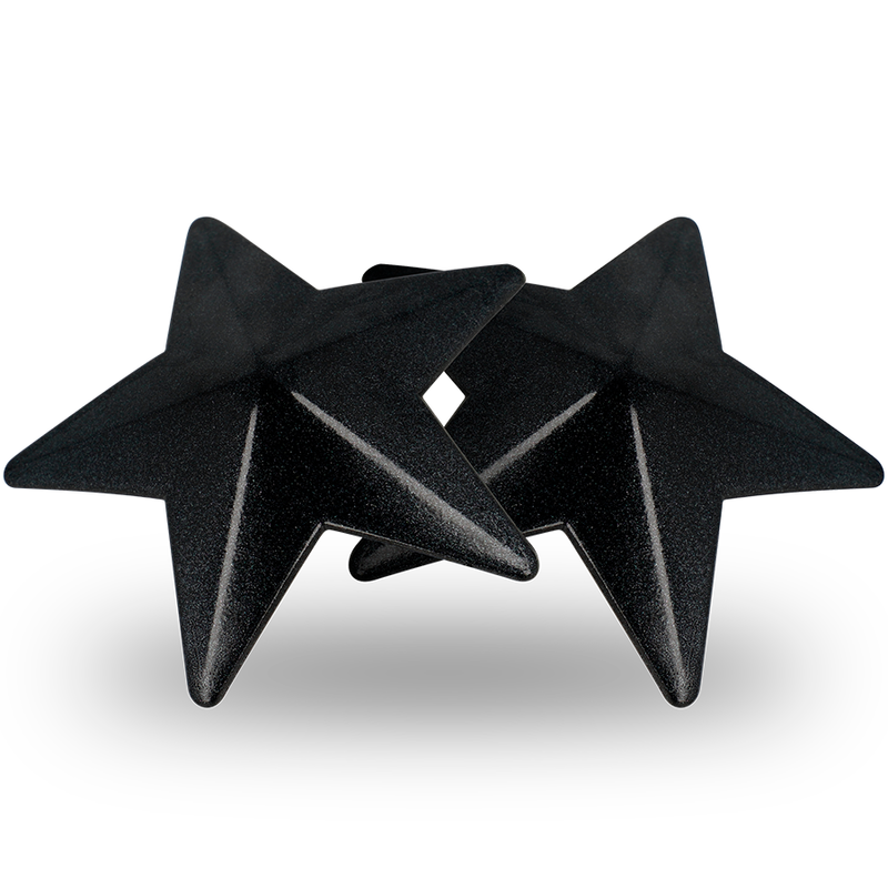 Cache-Tétons Étoile Noire Réutilisables - Coquette Chic Desire