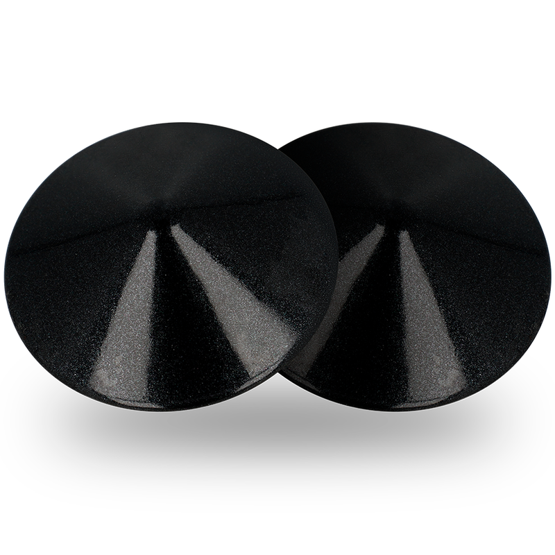 Cache-Tétons Ronds Chic Desire Noir - Coquette