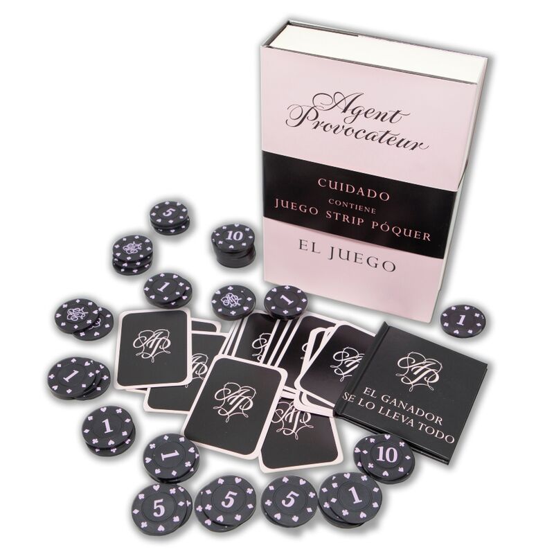 Jeu Érotique Strip Poker Agent Provocateur - Diablo Picante