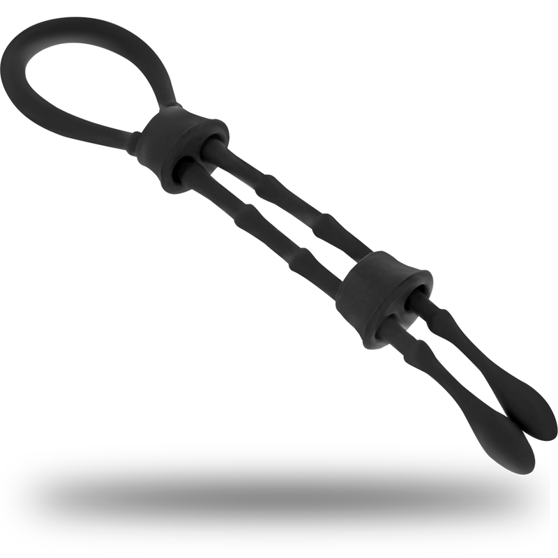 Anneau Pénien Cockring Cordon Coq et Testicules - Ohmama - OHMAMA FETISH
