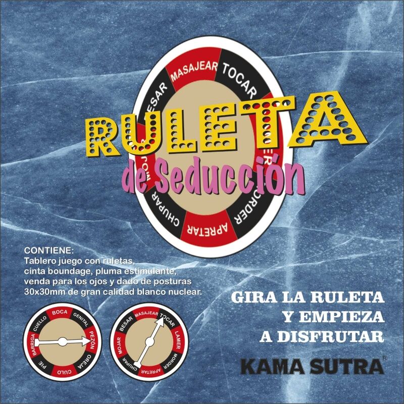 Jeu Erotique Roulette de la Séduction Kamasutra - Diablo Picante