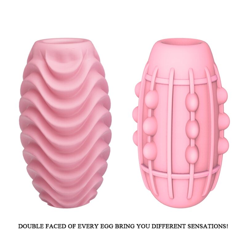Œuf Masturbateur Double Face Rose - Pretty Love