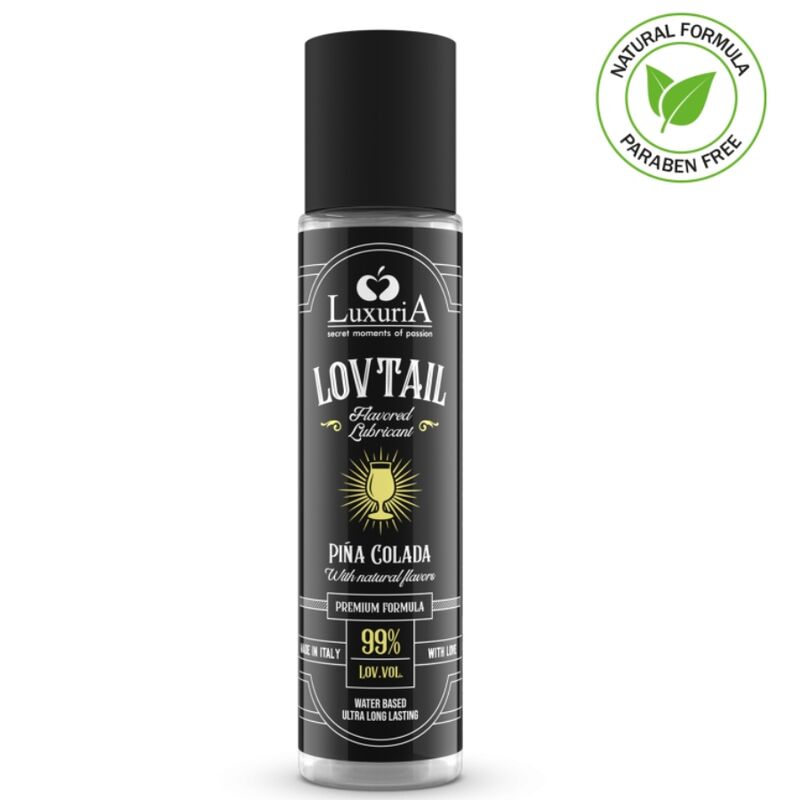 Intimateline - Lubrifiant Gourmand Saveur Cocktail Piña Colada - 60 ml
