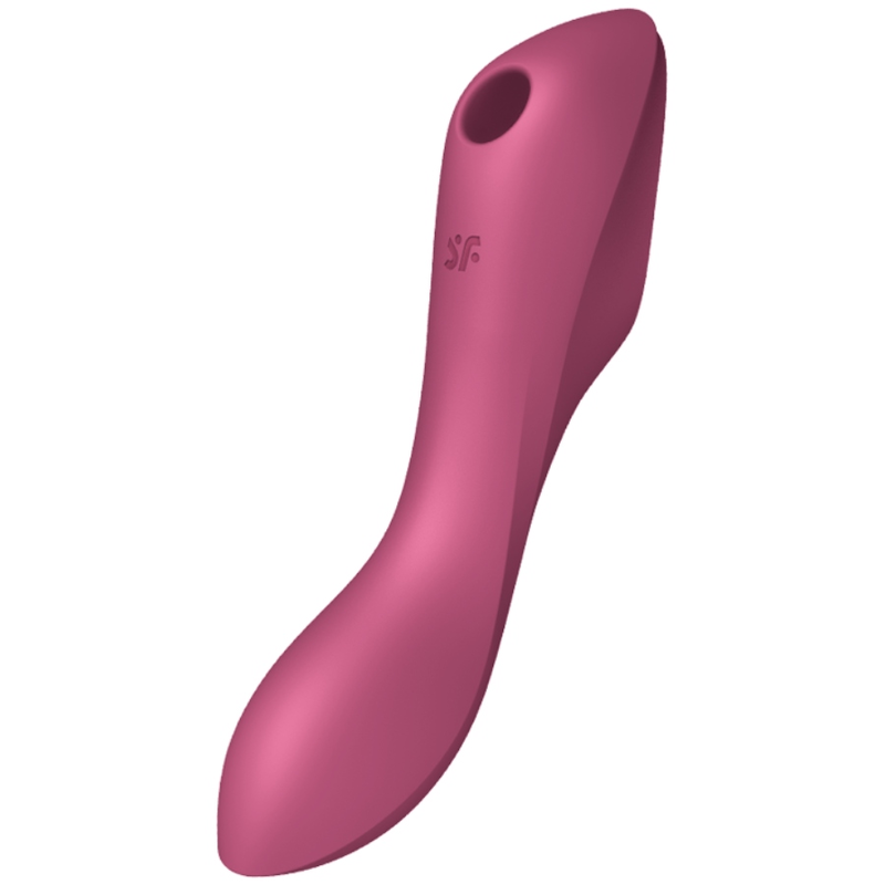 Stimulateur Clitoridien Curvy Trinity 3 Rouge - Satisfyer