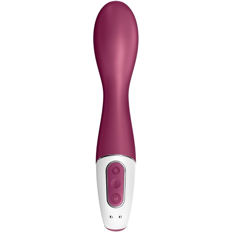 Vibromasseur Point G Hot Spot Chauffant Rouge - Satisfyer