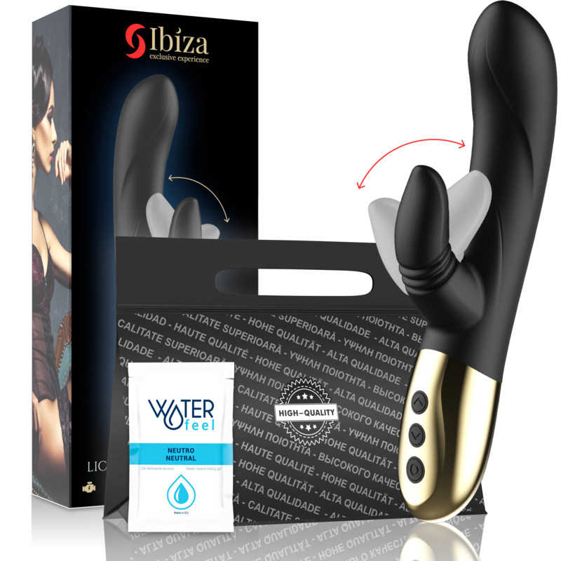 Vibromasseur Rabbit Ibiza Licking avec Fonction Léchage - Ibiza