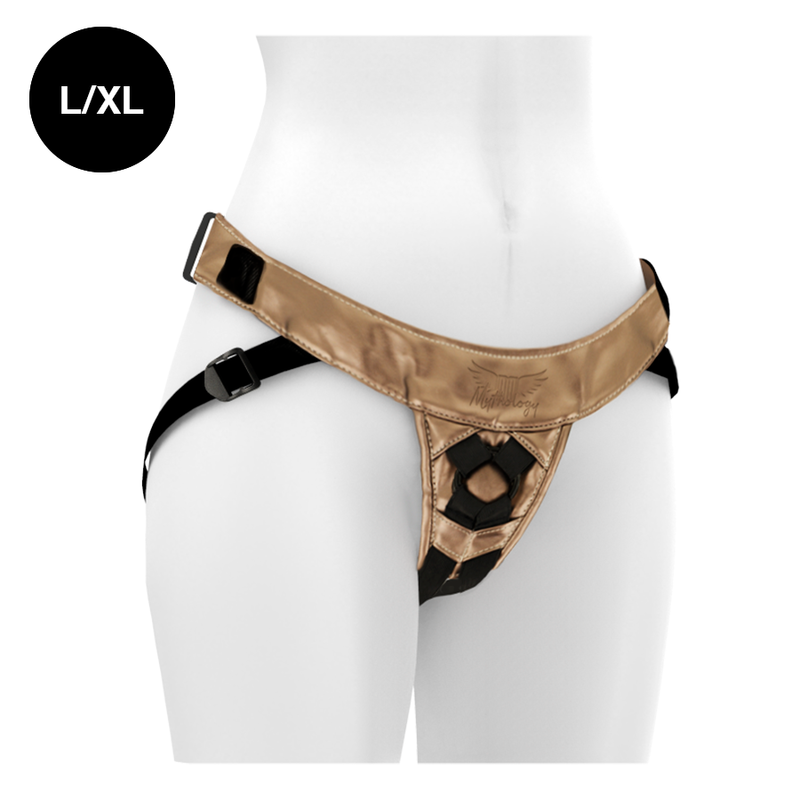 Mythology - Harnais Couleur Bronze pour Gode - Taille L/XL