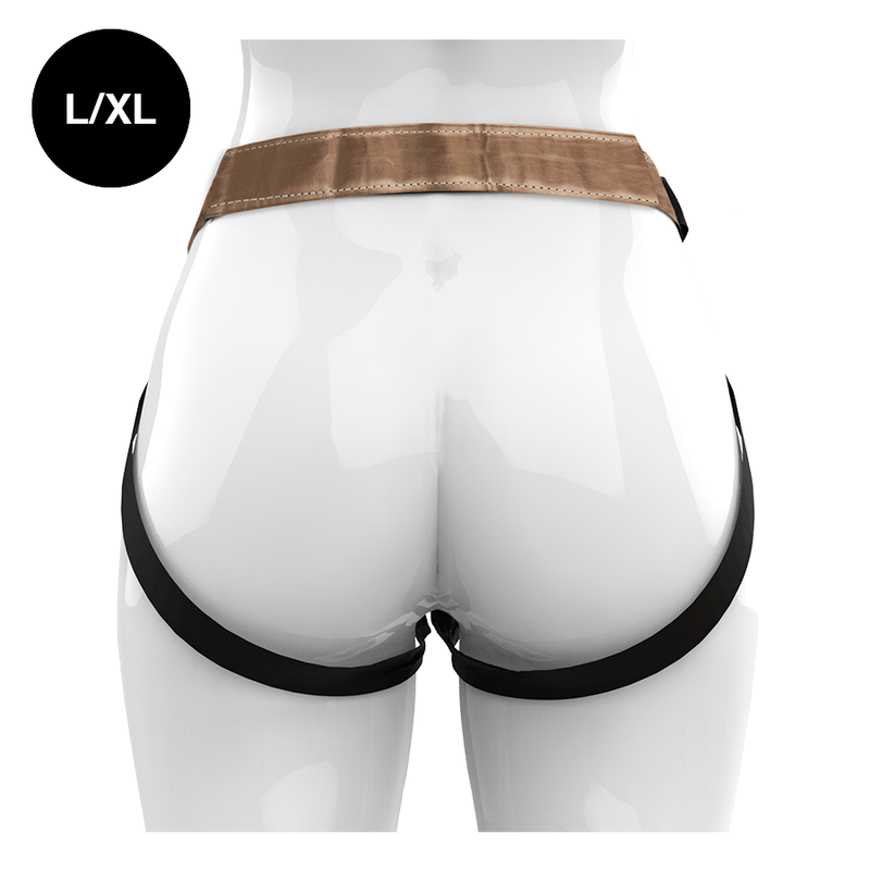 Mythology - Harnais Couleur Bronze pour Gode - Taille L/XL