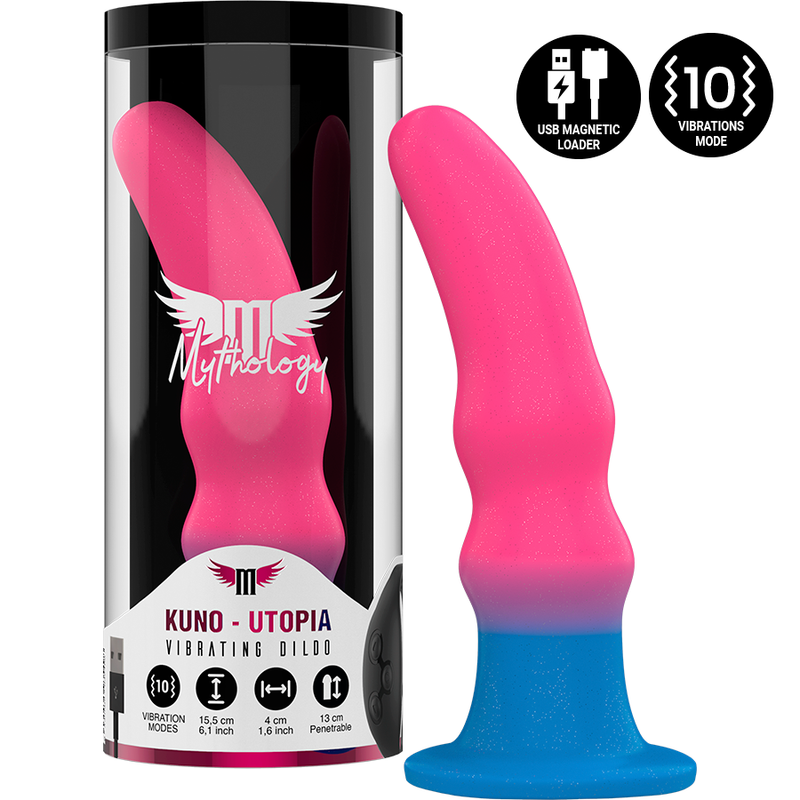 Gode Vibrant Kuno Utopia Taille M Multicolore - Mythology - MYTHOLOGY FANTASY DILDO