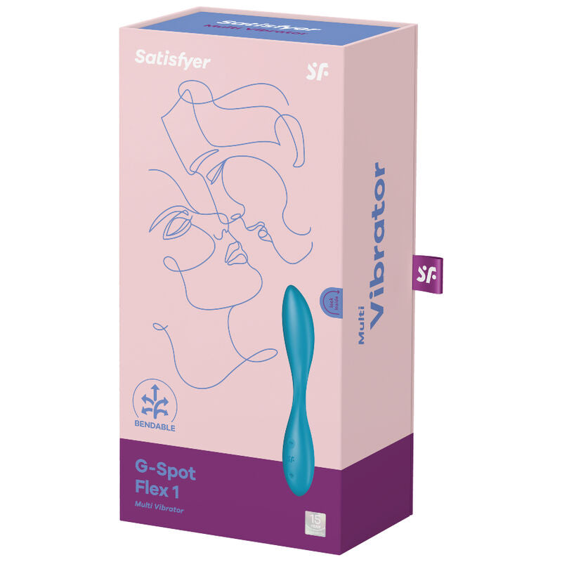 Vibromasseur Point G Flex 1 Bleu - Satisfyer