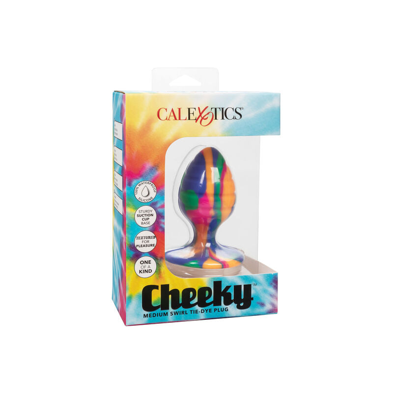 Plug Anal Cheeky Tie Dye Taille S - CalExotics
