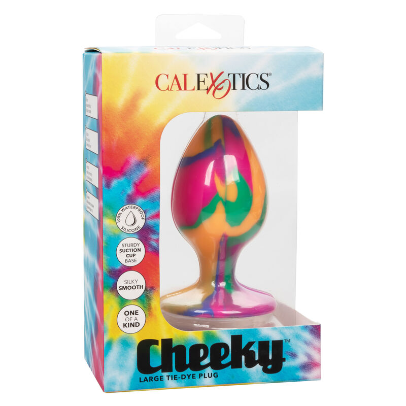 Plug Anal Cheeky Tie Dye Medium - CalExotics