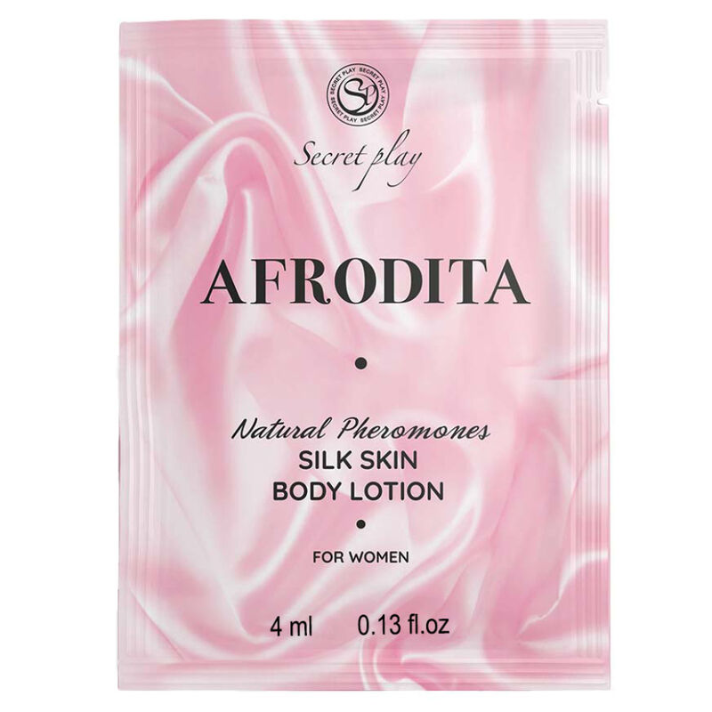 Secret Play - Lotion Corporelle Afrodita aux Phéromones Monodose - 4 ml